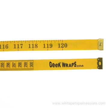 120" Fiberglass Yellow Tailoring Tape Measure